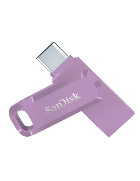 Sandisk Ultra Dual Drive Go Usb 256Gb Pamięć Usb Usb Type-A / Usb Type-C 3.2 Gen 1 (3.1 Gen 1) Lawenda