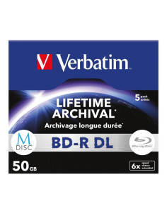 Verbatim Mdisc Bd-R Dl 50 Gb 5 Szt. 2