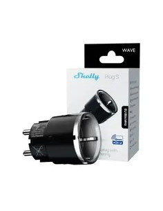 Shelly Wave Plug S - Z-Wave 800 Inteligentne Gniazdo Czarny 2