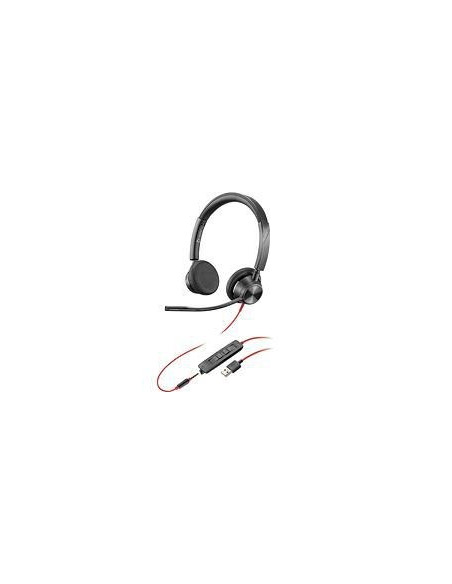 Słuchawki Poly Blackwire 3315 Usb-A Czarny