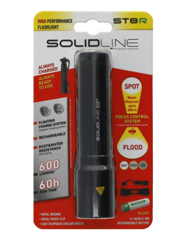 Latarka Led Lenser Lighter Solidline St8R Black