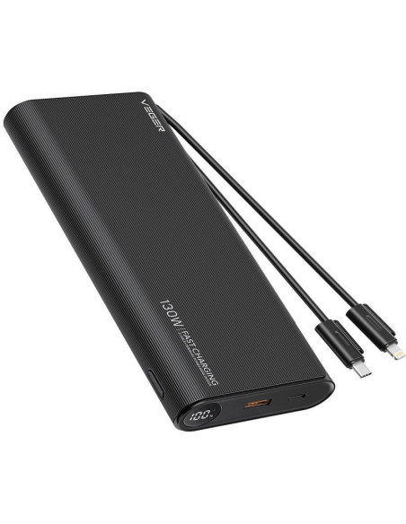Veger Tc130 Bank Mocy Litowo-Jonowa (Li-Ion) 25000 Mah Czarny