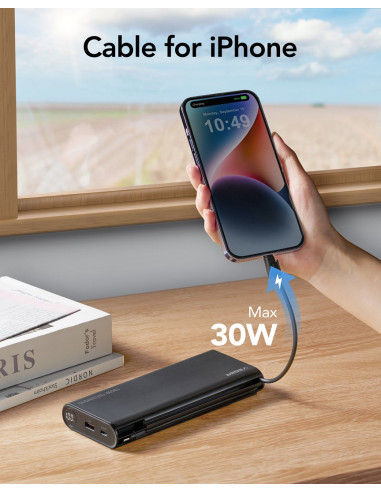 Veger Tc130 Bank Mocy Litowo-Jonowa (Li-Ion) 25000 Mah Czarny
