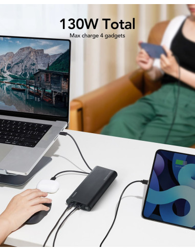 Veger Tc130 Bank Mocy Litowo-Jonowa (Li-Ion) 25000 Mah Czarny