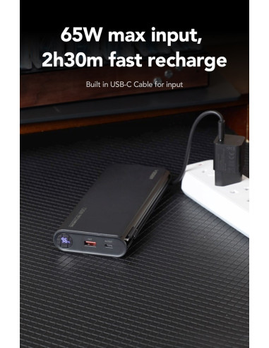 Veger Tc130 Bank Mocy Litowo-Jonowa (Li-Ion) 25000 Mah Czarny