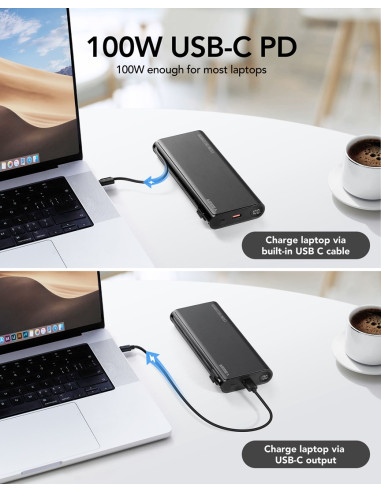 Veger Tc130 Bank Mocy Litowo-Jonowa (Li-Ion) 25000 Mah Czarny