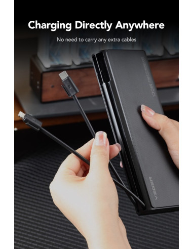 Veger Tc130 Bank Mocy Litowo-Jonowa (Li-Ion) 25000 Mah Czarny