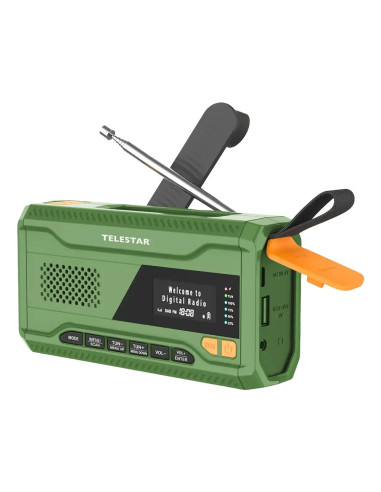 Telestar 5700011 Przenośny Zielony