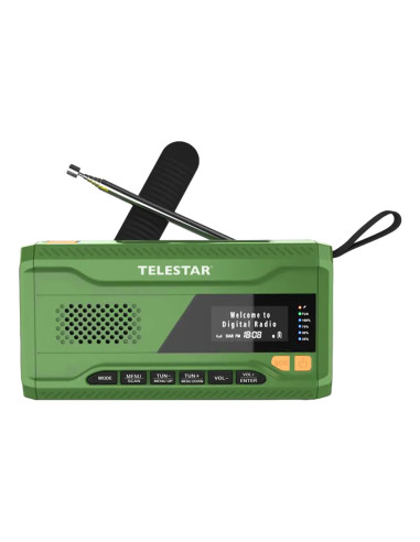 Telestar 5700011 Przenośny Zielony