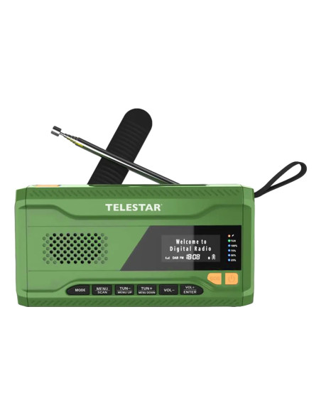 Telestar 5700011 Przenośny Zielony