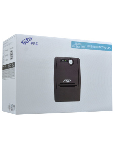 Fsp Fp 600 Zasilacz Ups 0,6 Kva 360 W 2 X Gniazdo Sieciowe