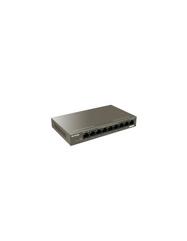 Tenda Tef1109P-8-102W Łącza Sieciowe Fast Ethernet (10/100) Obsługa Poe Metaliczny