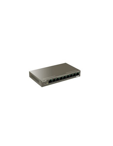 Tenda Tef1109P-8-102W Łącza Sieciowe Fast Ethernet (10/100) Obsługa Poe Metaliczny