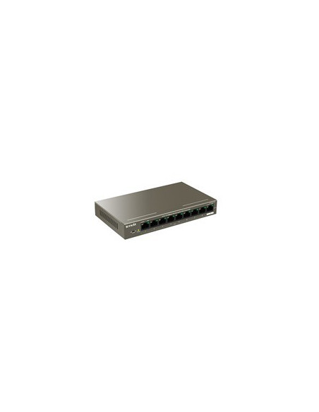 Tenda Tef1109P-8-102W Łącza Sieciowe Fast Ethernet (10/100) Obsługa Poe Metaliczny