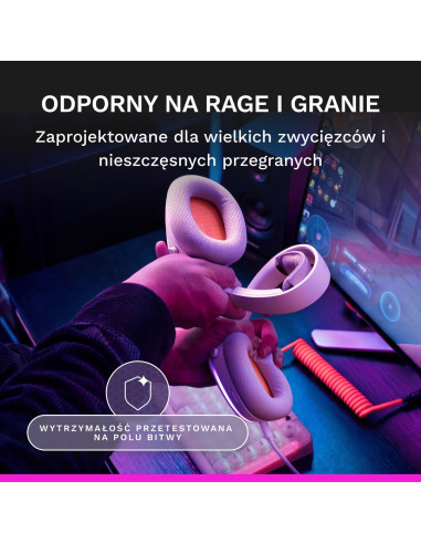Glorious Gaming Glorious Ghs Eternal Rgb – Gamingowe Słuchawki Stereo Rgb Do Pc, Ps5, Ps4, Switcha – Niestandardowo Dostrojone P