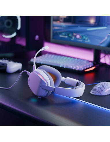 Glorious Gaming Glorious Ghs Eternal Rgb – Gamingowe Słuchawki Stereo Rgb Do Pc, Ps5, Ps4, Switcha – Niestandardowo Dostrojone P