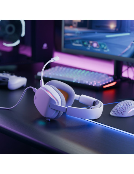 Glorious Gaming Glorious Ghs Eternal Rgb – Gamingowe Słuchawki Stereo Rgb Do Pc, Ps5, Ps4, Switcha – Niestandardowo Dostrojone P