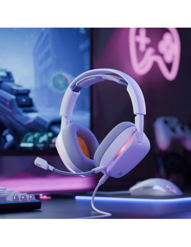 Glorious Gaming Glorious Ghs Eternal Rgb – Gamingowe Słuchawki Stereo Rgb Do Pc, Ps5, Ps4, Switcha – Niestandardowo Dostrojone P