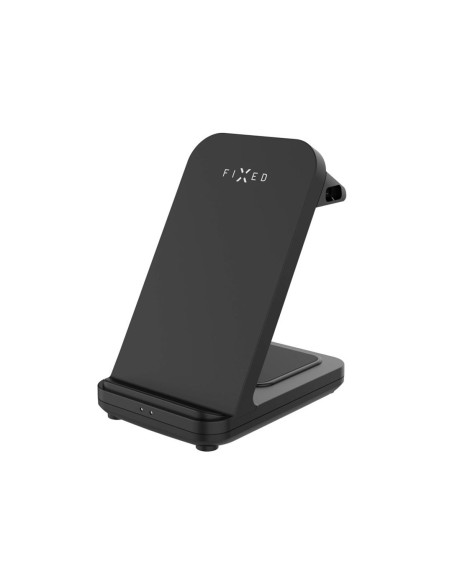 Fixed Fixpos-U-Bk Ładowarka Do Urządzeń Przenośnych Smartwatch, Smartfon, Słuchawki Czarny Usb Bezprzewodowe Ładowanie Szybkie Ł
