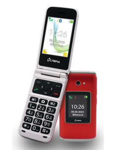 Olympia Vitus 4G 7,11 Cm (2.8") 147 G Czerwony Aparat W Telefonie