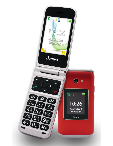 Olympia Vitus 4G 7,11 Cm (2.8") 147 G Czerwony Aparat W Telefonie