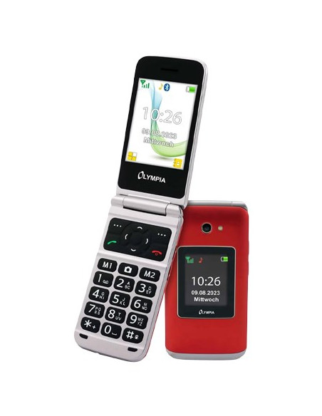 Olympia Vitus 4G 7,11 Cm (2.8") 147 G Czerwony Aparat W Telefonie
