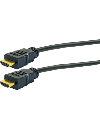 Schwaiger Hdm150 013 Kabel Hdmi 15 M Hdmi Typu A (Standard) Czarny, Złoto