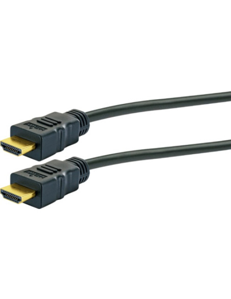 Schwaiger Hdm150 013 Kabel Hdmi 15 M Hdmi Typu A (Standard) Czarny, Złoto