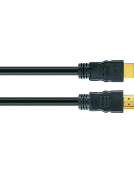 Schwaiger Hdm150 013 Kabel Hdmi 15 M Hdmi Typu A (Standard) Czarny, Złoto