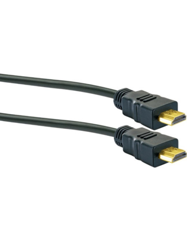 Schwaiger Hdm150 013 Kabel Hdmi 15 M Hdmi Typu A (Standard) Czarny, Złoto