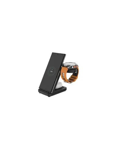 Fixed Fixpos-Ga-Bk Ładowarka Do Urządzeń Przenośnych Smartwatch, Smartfon, Słuchawki Czarny Usb Bezprzewodowe Ładowanie Szybkie 