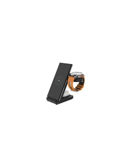 Fixed Fixpos-Ga-Bk Ładowarka Do Urządzeń Przenośnych Smartwatch, Smartfon, Słuchawki Czarny Usb Bezprzewodowe Ładowanie Szybkie 