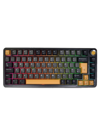 Marvo Titan 75 Kg986W Wireless Mechanical Gaming Keyboard, Tri-Mode Connectivity, Wired, 2.4Ghz & Bluetooth, Hot-Swappable Mecha