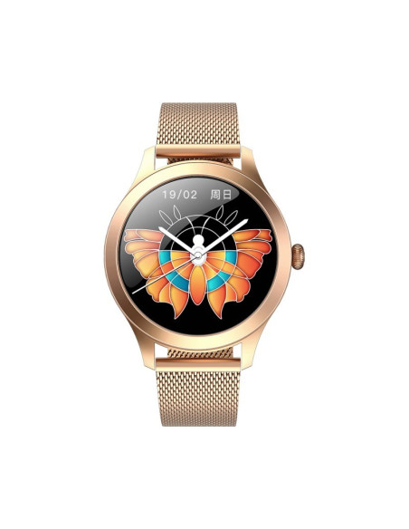 Maxcom Fw42 Gold Smartwatch / Zegarek Sportowy 2,77 Cm (1.09") Tft Cyfrowy 240 X 240 Px Ekran Dotykowy Złoto
