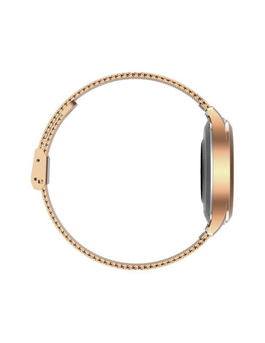 Maxcom Fw42 Gold Smartwatch / Zegarek Sportowy 2,77 Cm (1.09") Tft Cyfrowy 240 X 240 Px Ekran Dotykowy Złoto