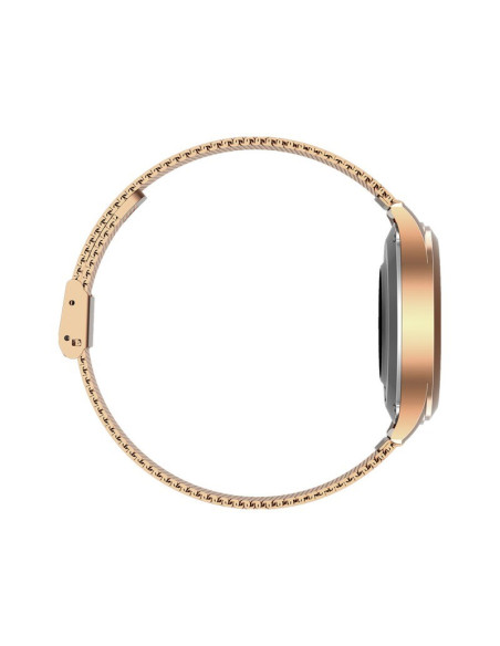 Maxcom Fw42 Gold Smartwatch / Zegarek Sportowy 2,77 Cm (1.09") Tft Cyfrowy 240 X 240 Px Ekran Dotykowy Złoto