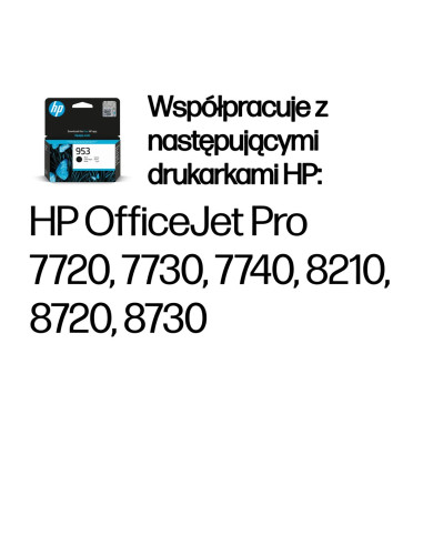 Hp Oryginalny Czarny Wkład Atramentowy 953
