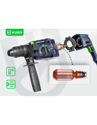 Młotowiertarka Z Udarem 4J 2500W W28920 Wuber