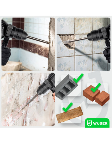 Młotowiertarka Z Udarem 4J 2500W W28920 Wuber