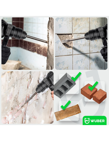 Młotowiertarka Z Udarem 4J 2500W W28920 Wuber