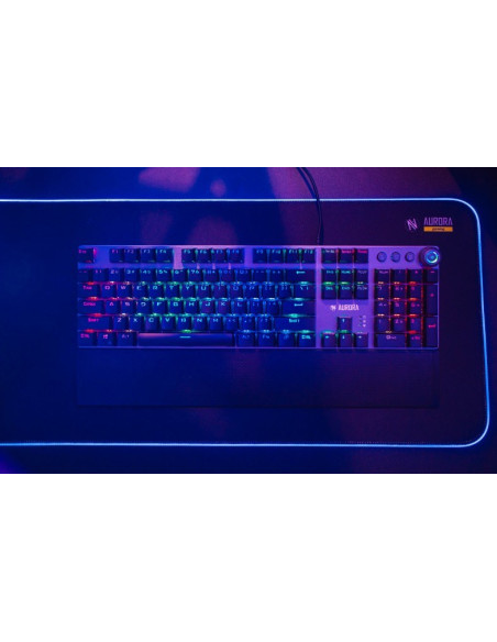 Ibox Aurora K-4 Klawiatura Usb Qwerty Czarny