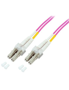 Techly Lc M-M 20M Kabel Infiniband / Światłowodowy Fuksja