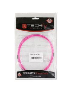 Techly Lc M-M 20M Kabel Infiniband / Światłowodowy Fuksja 2