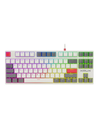 Klawiatura Krux Atax Pro Rgb Gateron Yellow (Krx0110)