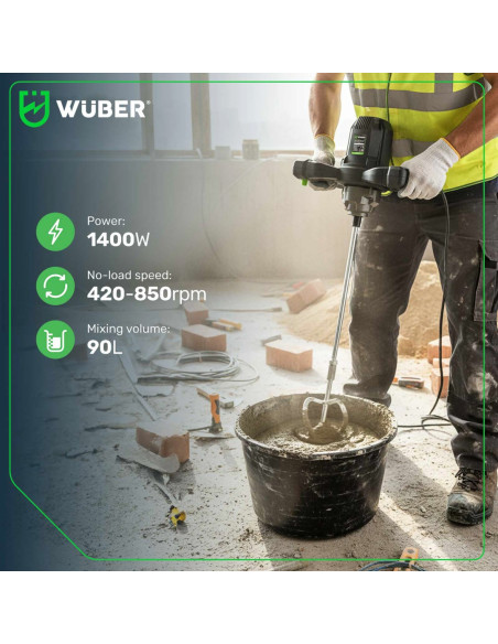 Mieszadło Elektryczne 1400W W38635 Wuber