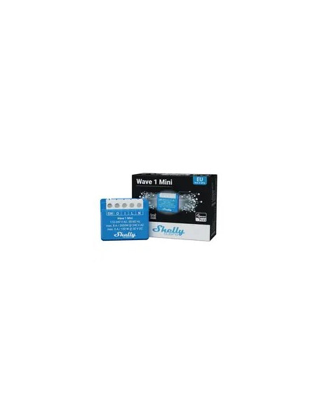 Shelly Qubino Wave 1 Mini Lr Element Wykonawczy Z-Wave Niebieski
