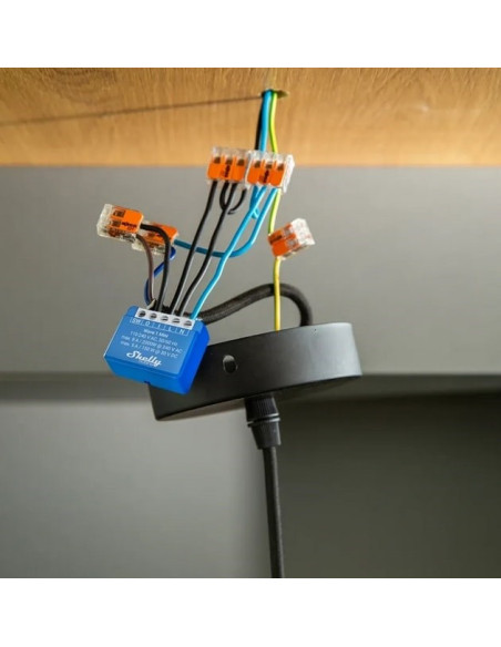 Shelly Qubino Wave 1 Mini Lr Element Wykonawczy Z-Wave Niebieski