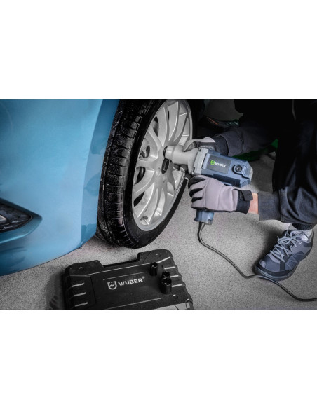 Klucz Udarowy Elektryczny 800 Nm 1/2” Do Kół Walizka W33250 Wuber
