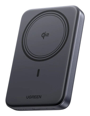 Ugreen Powerbank 45763, 10000Mah Bezprzewodowe Ładowanie Szary