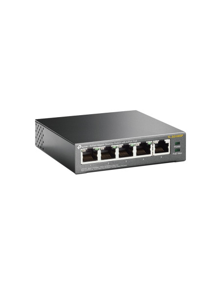Switch Tp-Link Tl-Sg1005P (5X 10/100/1000Mbps)